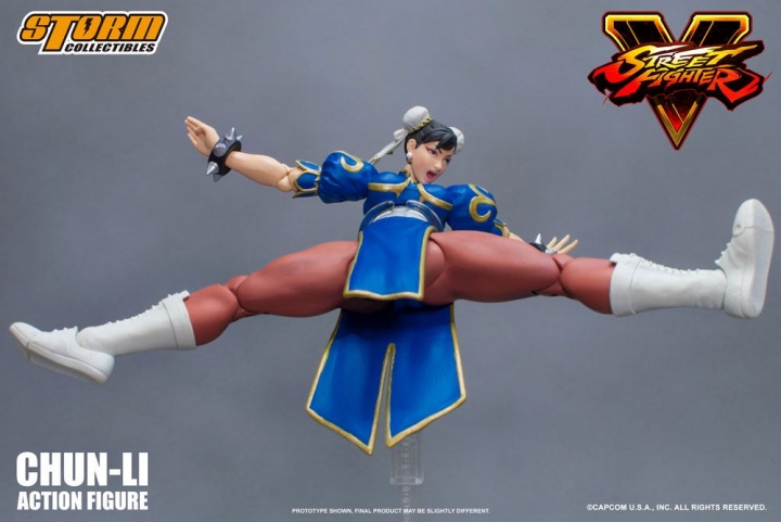 Street Fighter V Action Figure 1/12 Chun-Li 17 cm