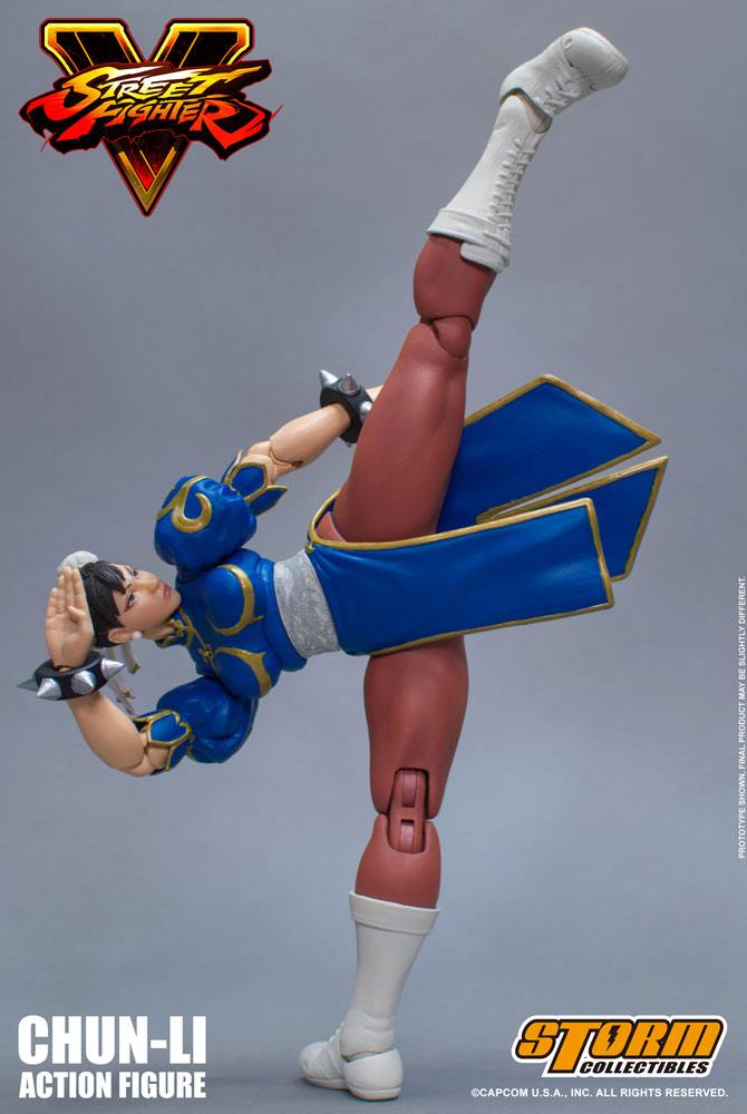 Street Fighter V Action Figure 1/12 Chun-Li 17 cm