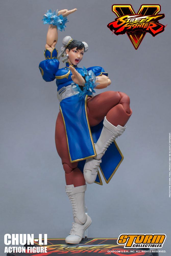 Street Fighter V Action Figure 1/12 Chun-Li 17 cm