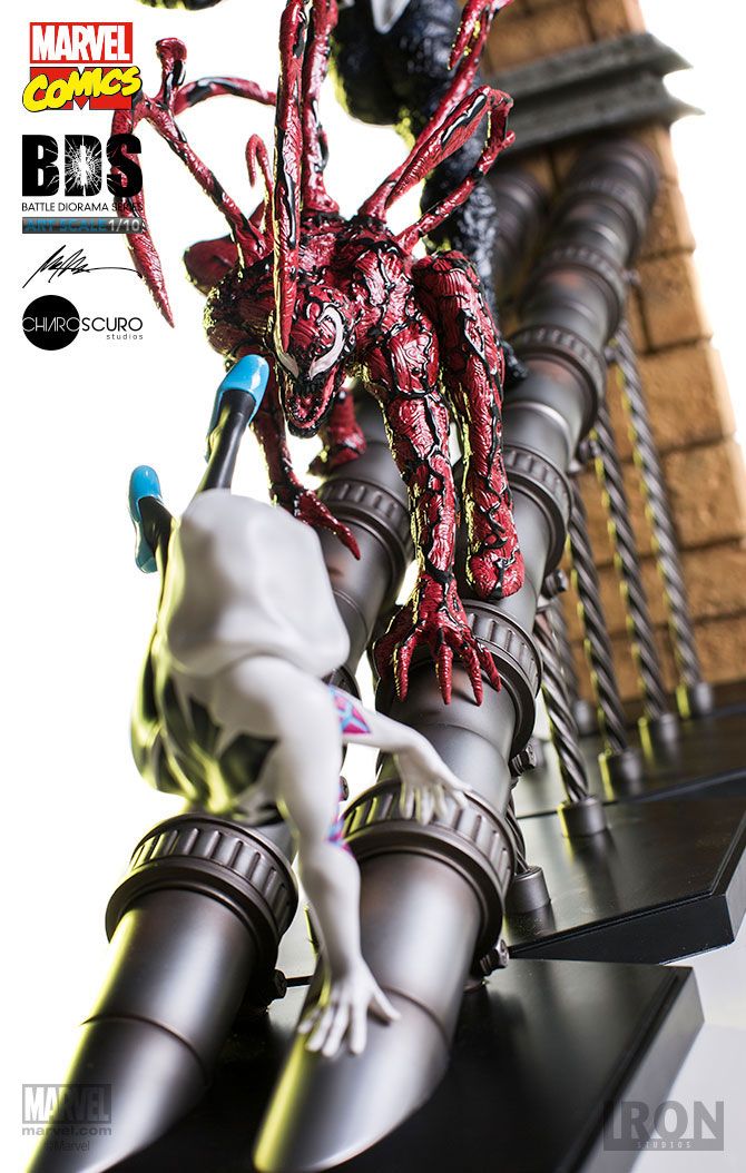 Marvel Comics Battle Diorama Series Statue 1/10 Carnage 27 cm