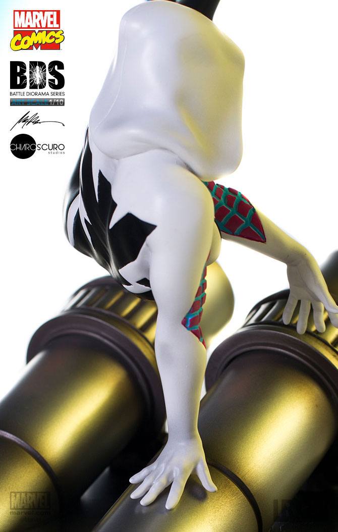 Marvel Comics Battle Diorama Series Statue 1/10 Spider-Gwen 16 cm