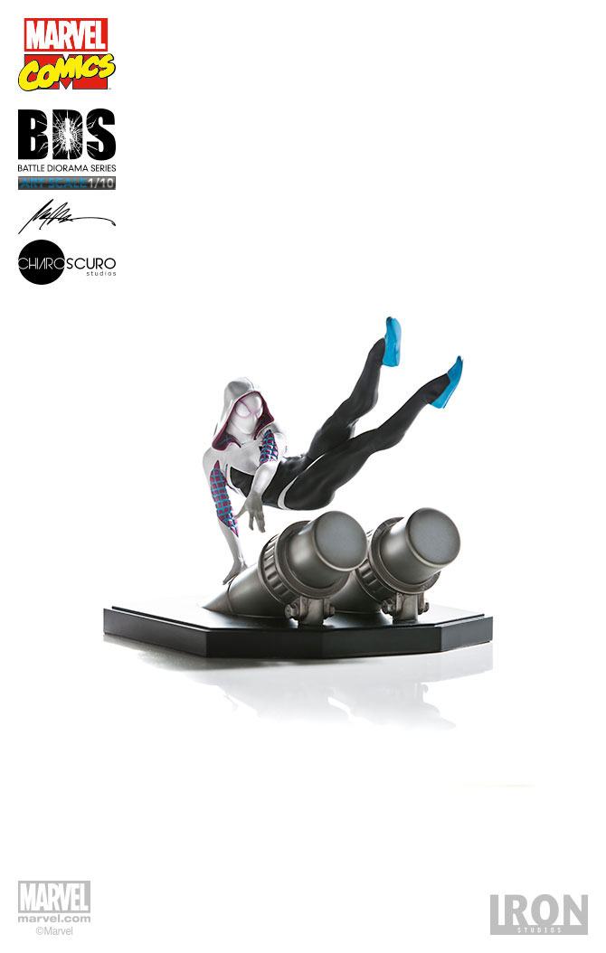 Marvel Comics Battle Diorama Series Statue 1/10 Spider-Gwen 16 cm