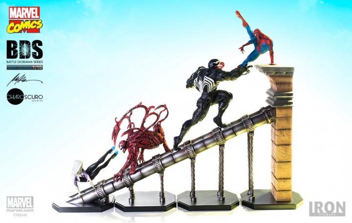 Marvel Comics Battle Diorama Series Statue 1/10 Spider-Gwen 16 cm