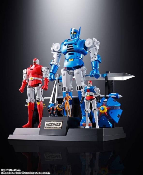 GX-95 Soul of Chogokin Diecast Gordian the Warrior Action Figure Gordian 32 cm