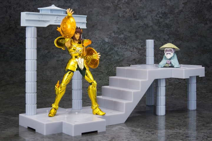 SAINT SEIYA D.D. PANORAMATION LIBRA DOHKO W/ EFFECT 10cm