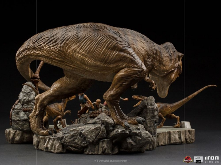 Jurassic Park Demi Art Scale Statue 1/20 The Final Scene 48 cm