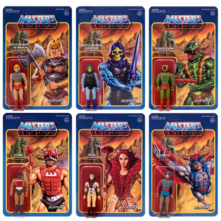 Masters of the Universe ReAction Action Figures 10 cm Wave 3