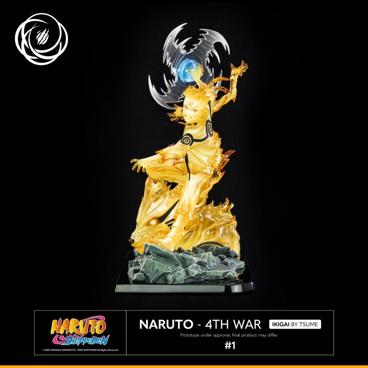 Naruto Naruto 4th War Ikigai Statue by Tsume 1/6 36 cm