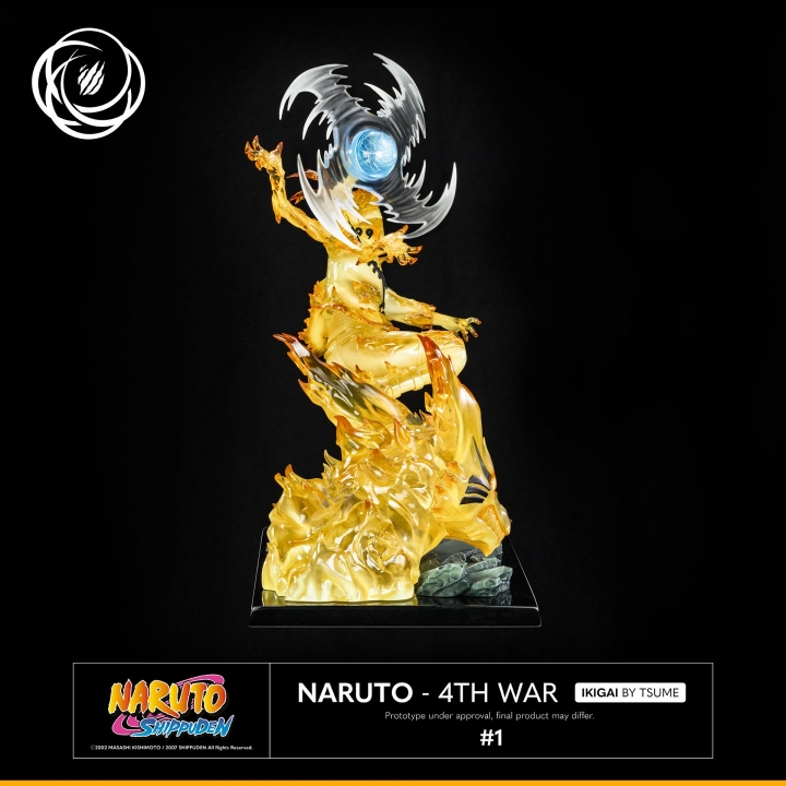 Naruto Naruto 4th War Ikigai Statue by Tsume 1/6 36 cm