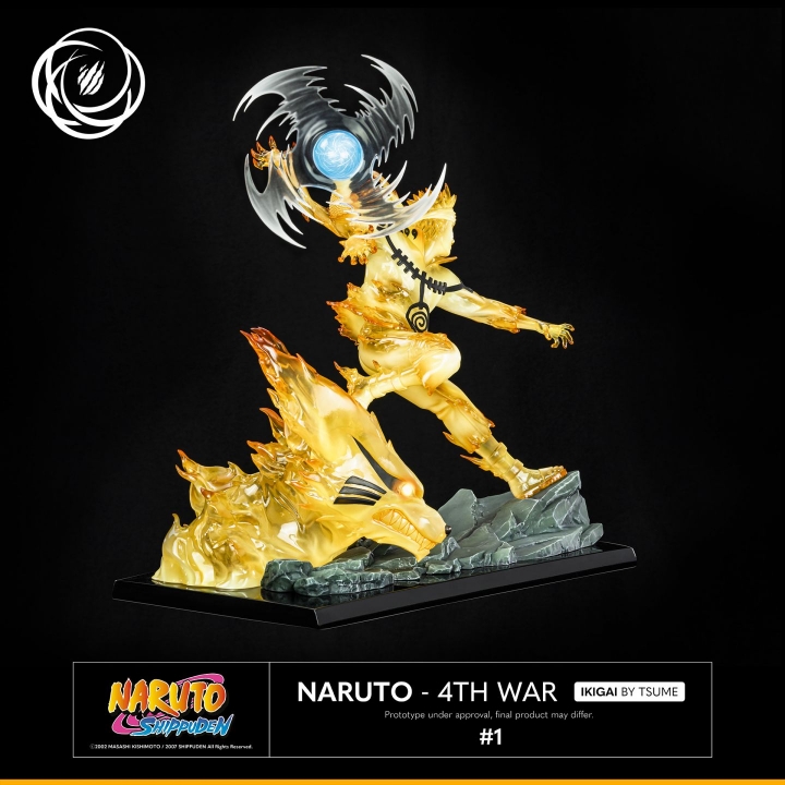 Naruto Naruto 4th War Ikigai Statue by Tsume 1/6 36 cm