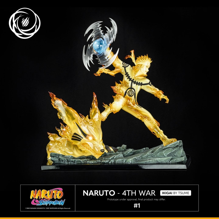 Naruto Naruto 4th War Ikigai Statue by Tsume 1/6 36 cm