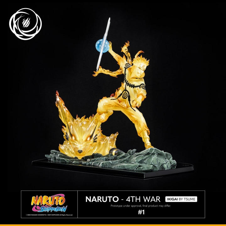 Naruto Naruto 4th War Ikigai Statue by Tsume 1/6 36 cm