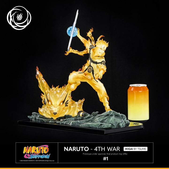 Naruto Naruto 4th War Ikigai Statue by Tsume 1/6 36 cm