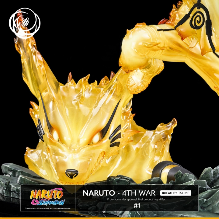 Naruto Naruto 4th War Ikigai Statue by Tsume 1/6 36 cm