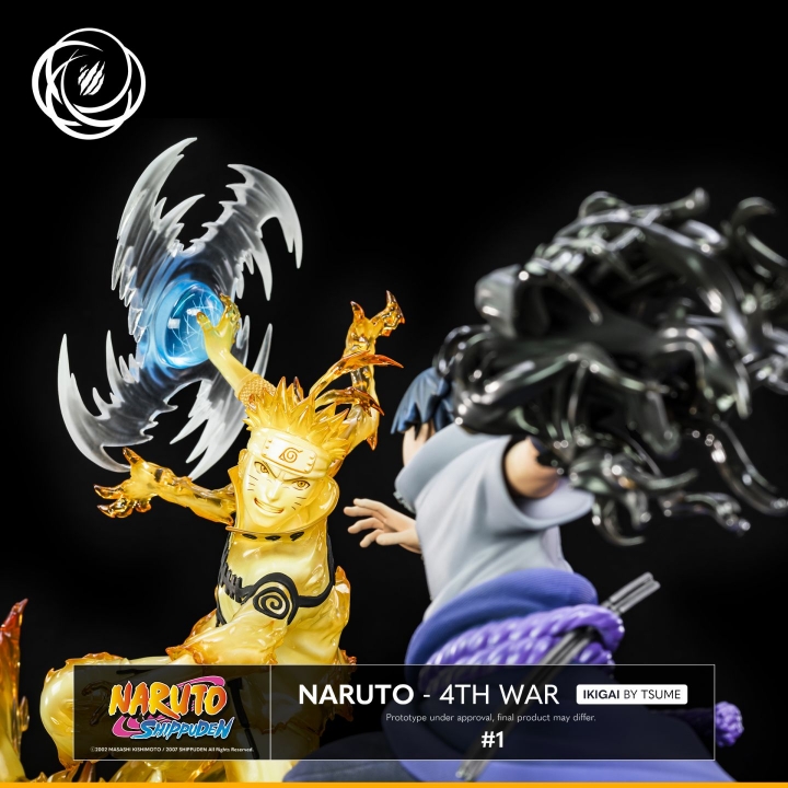 Naruto Naruto 4th War Ikigai Statue by Tsume 1/6 36 cm