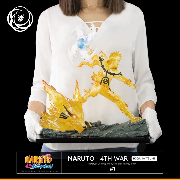 Naruto Naruto 4th War Ikigai Statue by Tsume 1/6 36 cm