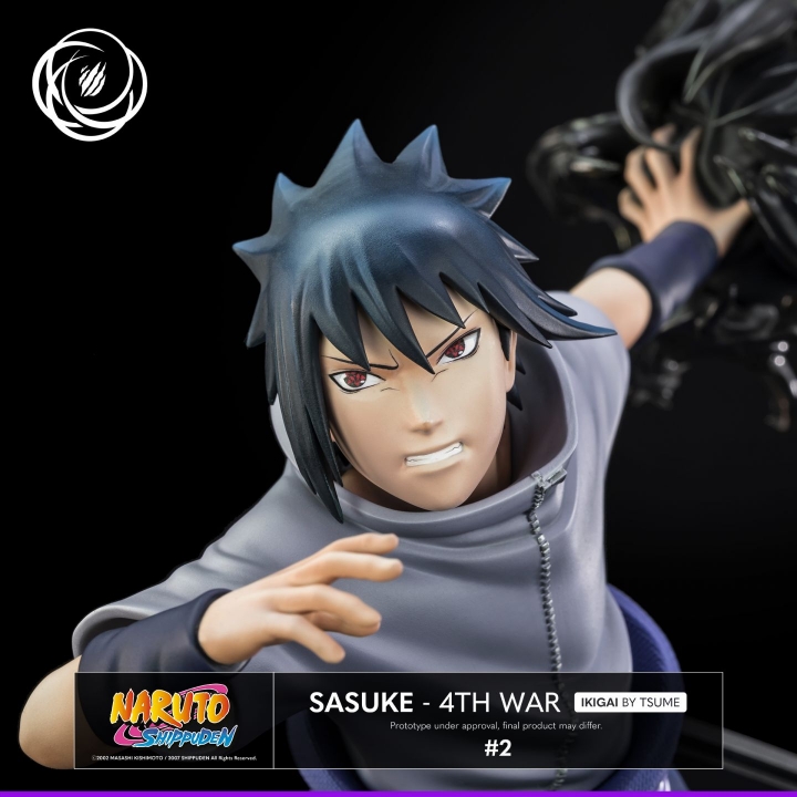 Naruto Sasuke 4th War Ikigai Statue by Tsume 1/6 36 cm