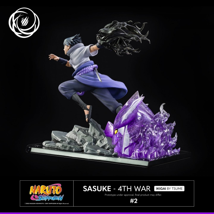 Naruto Sasuke 4th War Ikigai Statue by Tsume 1/6 36 cm