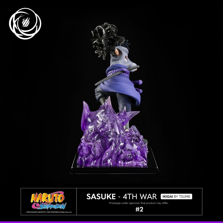 Naruto Sasuke 4th War Ikigai Statue by Tsume 1/6 36 cm