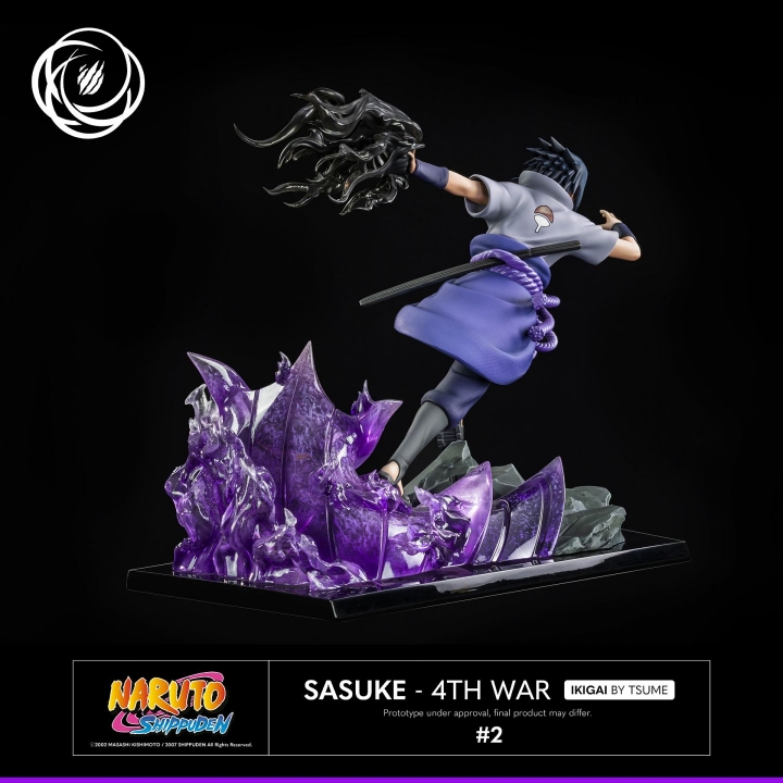 Naruto Sasuke 4th War Ikigai Statue by Tsume 1/6 36 cm