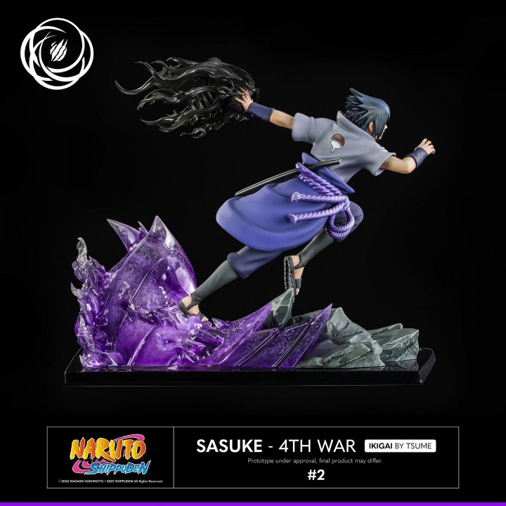 Naruto Sasuke 4th War Ikigai Statue by Tsume 1/6 36 cm