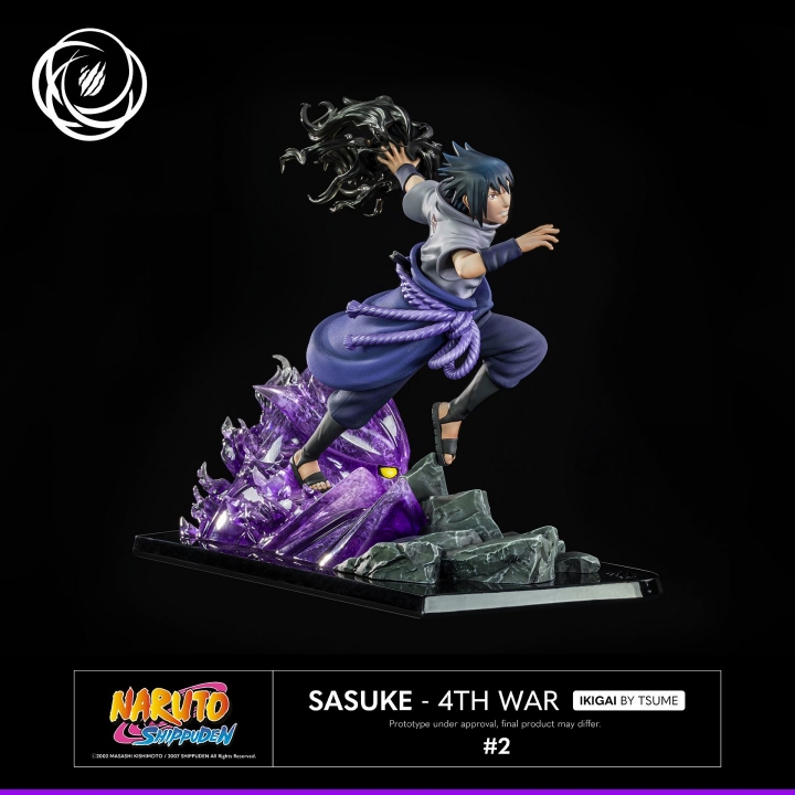 Naruto Sasuke 4th War Ikigai Statue by Tsume 1/6 36 cm