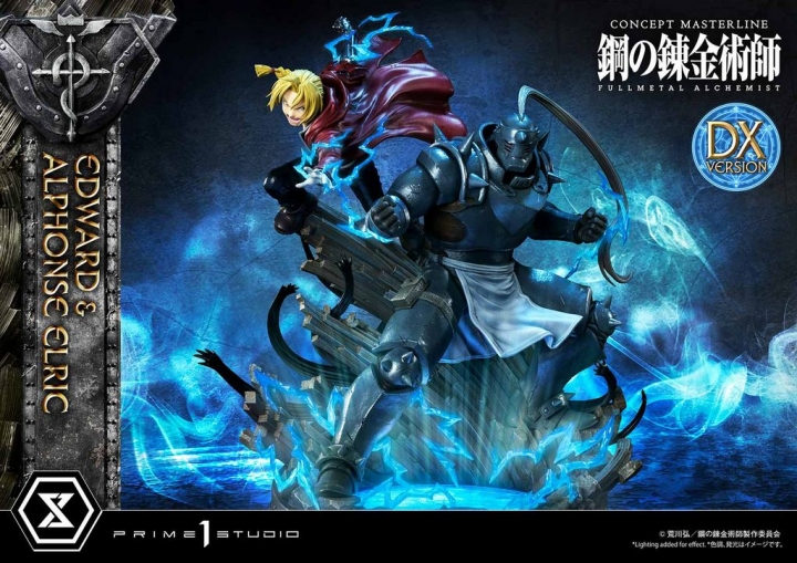 Fullmetal Alchemist Statue 1/6 Edward & Alphonse Elric Deluxe Version 56 cm