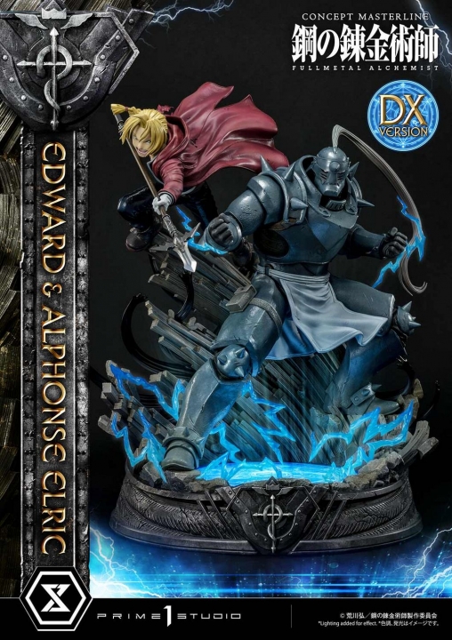 Fullmetal Alchemist Statue 1/6 Edward & Alphonse Elric Deluxe Version 56 cm