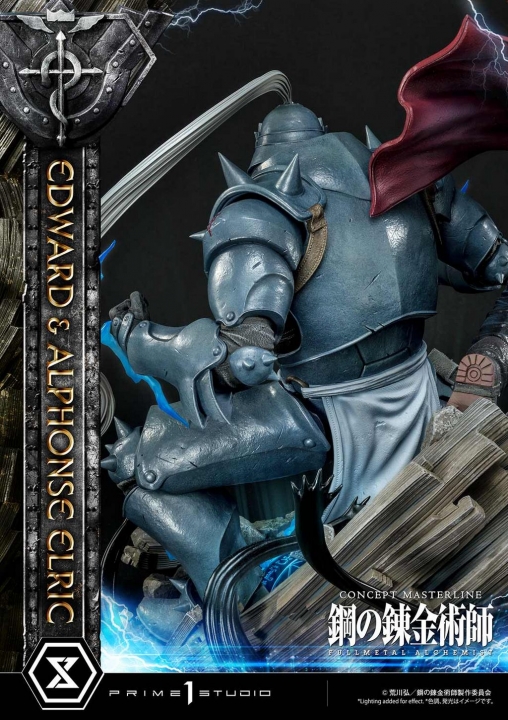 Fullmetal Alchemist Statue 1/6 Edward & Alphonse Elric Deluxe Version 56 cm