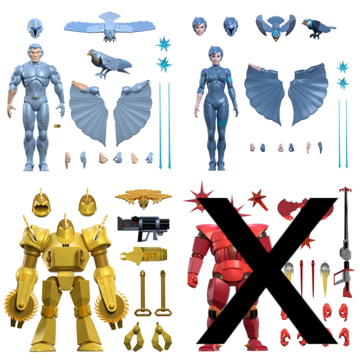 SilverHawks Ultimates Action Figure 18 cm