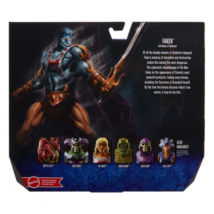 Masters of the Universe: Revelation Masterverse Action Figure 2021 Faker 18 cm