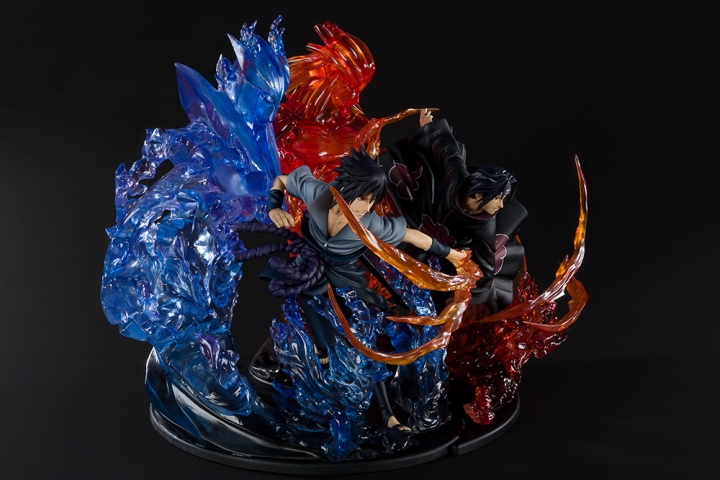 Naruto Figuarts ZERO Sasuke / Itachi Uchiha Susanoo Kizuna Relation Tamashii Web Exclusive 24 cm