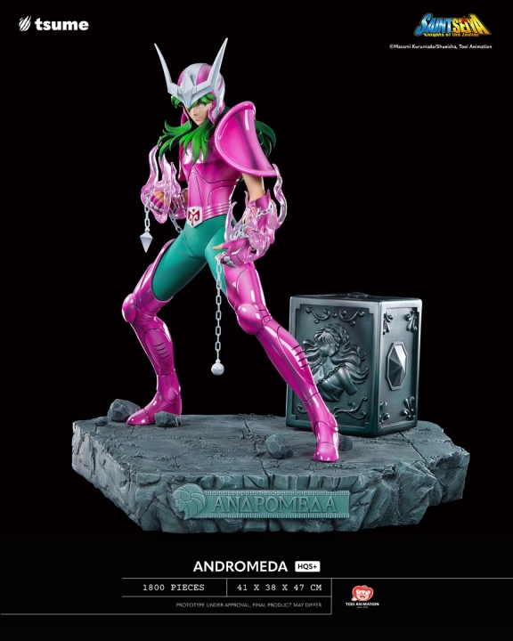 Saint Seiya HQS+ Andromeda Shun Statue by Tsume 41 cm