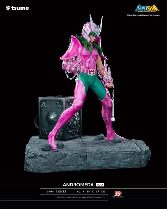 Saint Seiya HQS+ Andromeda Shun Statue by Tsume 41 cm