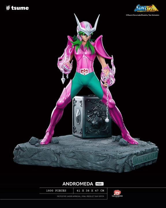 Saint Seiya HQS+ Andromeda Shun Statue by Tsume 41 cm