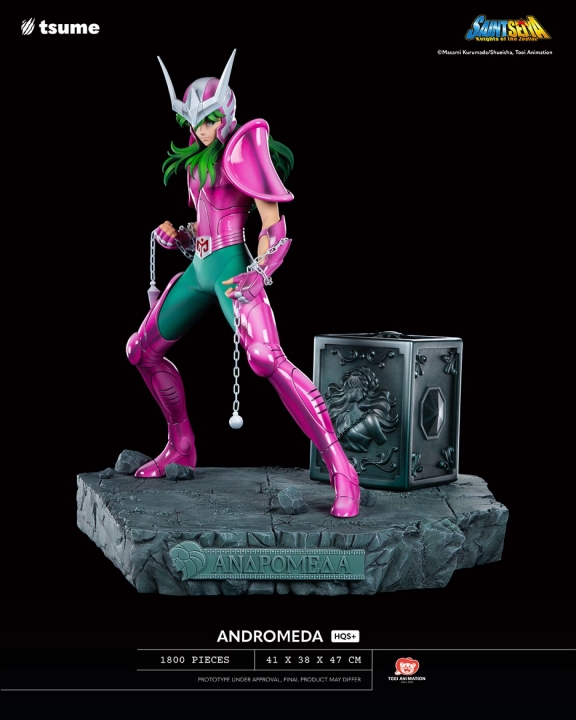 Saint Seiya HQS+ Andromeda Shun Statue by Tsume 41 cm