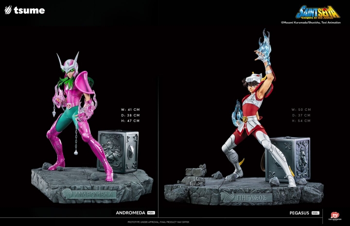 Saint Seiya HQS+ Andromeda Shun Statue by Tsume 41 cm