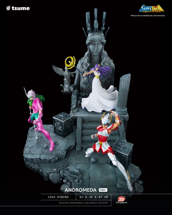 Saint Seiya HQS+ Andromeda Shun Statue by Tsume 41 cm