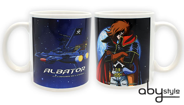 Captain Harlock Mug 320 ml Harlock and Arcadia