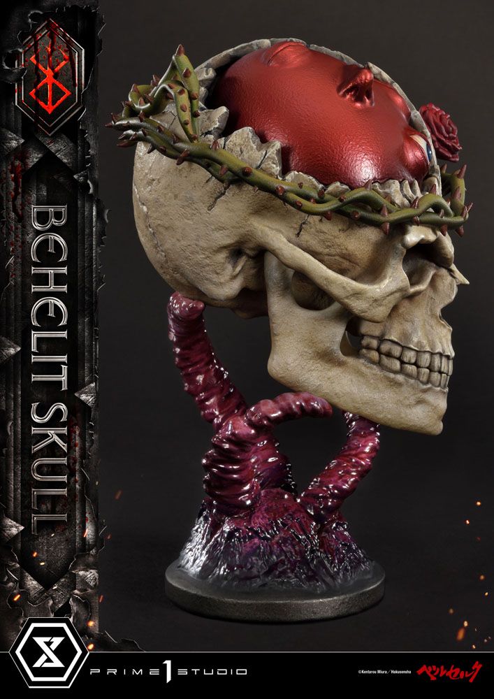 Berserk Life Scale Statue Behelit Skull 20 cm