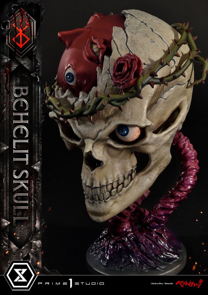 Berserk Life Scale Statue Behelit Skull 20 cm