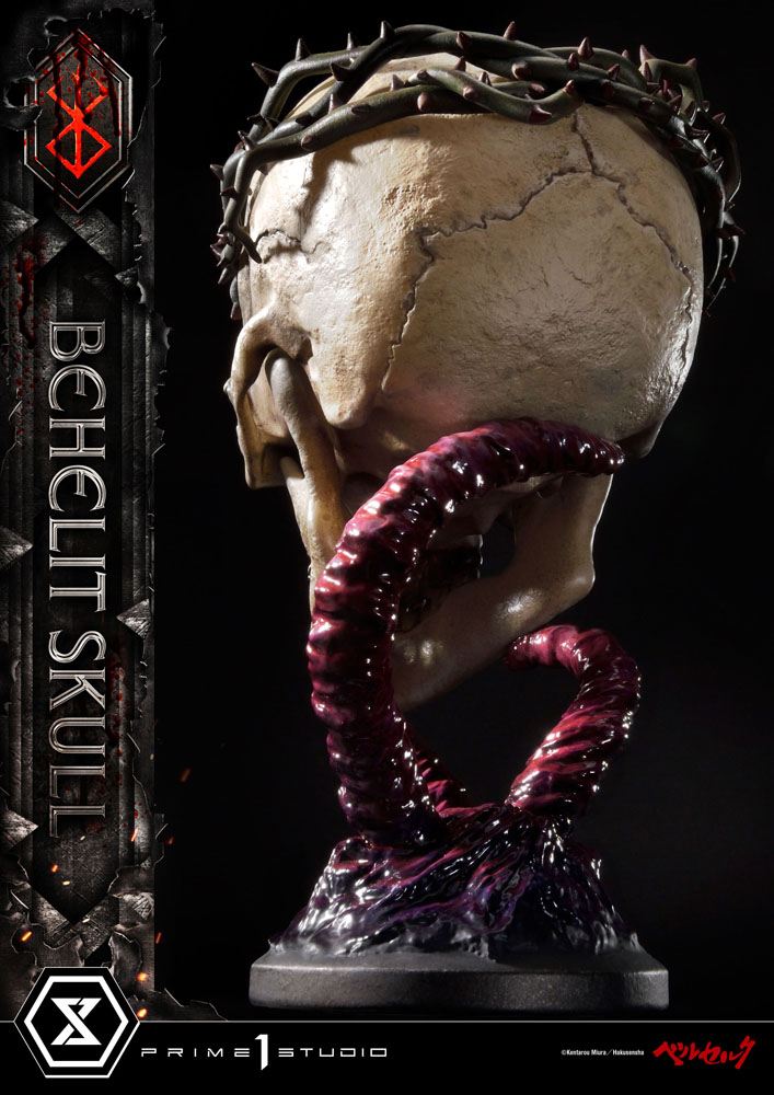 Berserk Life Scale Statue Behelit Skull 20 cm