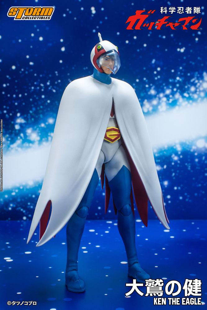 Gatchaman Action Figure 1/12 Ken the Eagle 18 cm