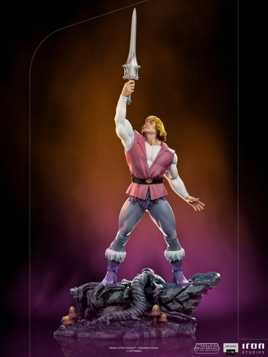 Masters of the Universe Art Scale Statue 1/10 Prince Adam 38 cm