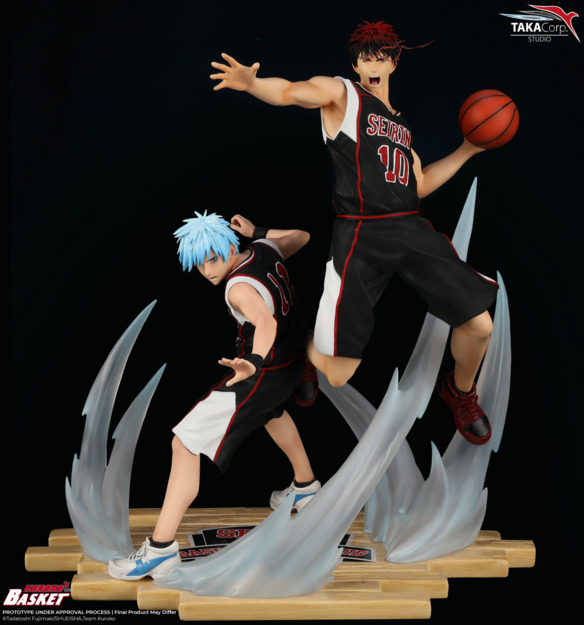 Kuroko & Kagami Statue 1/6 Kuroko's Basket - White Version / Black Version 41 cm