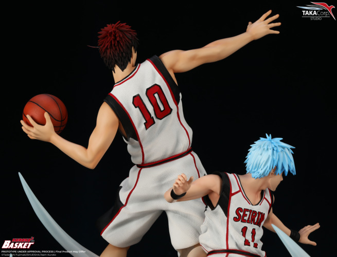 Kuroko & Kagami Statue 1/6 Kuroko's Basket - White Version / Black Version 41 cm