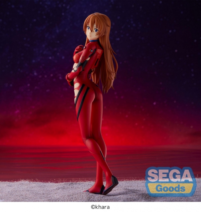 EVANGELION ASUKA LANGLEY BEACH SPM FIGURE 21 cm