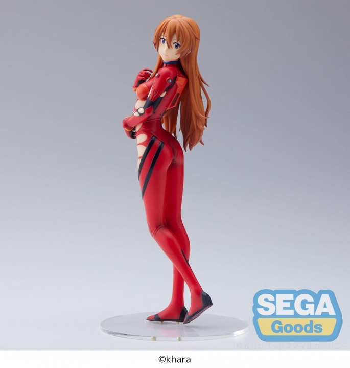 EVANGELION ASUKA LANGLEY BEACH SPM FIGURE 21 cm