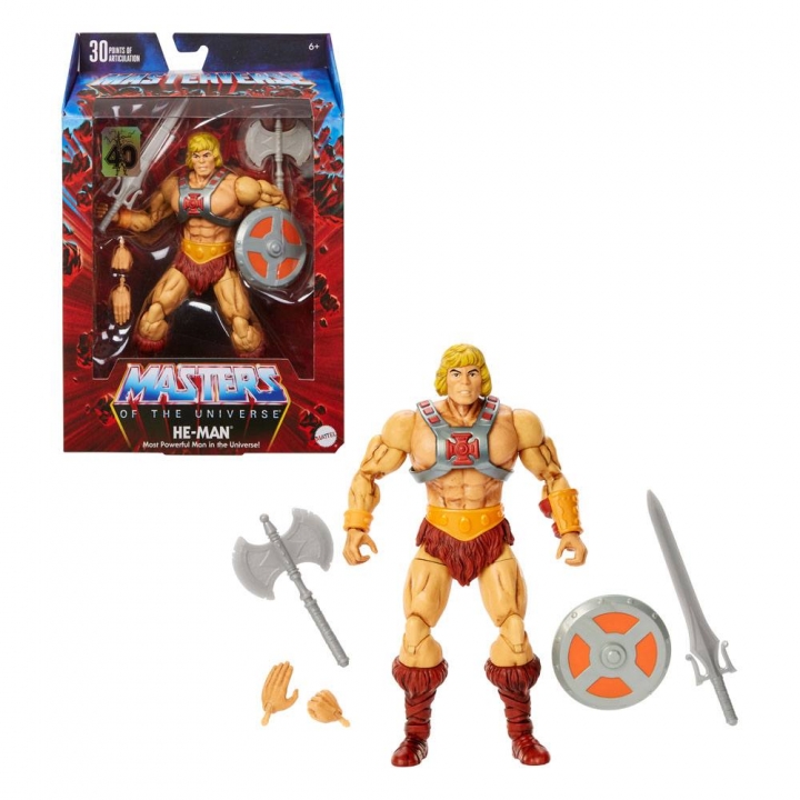 Masters of the Universe Masterverse Action Figure 2022 40th Anniversary He-Man 18 cm