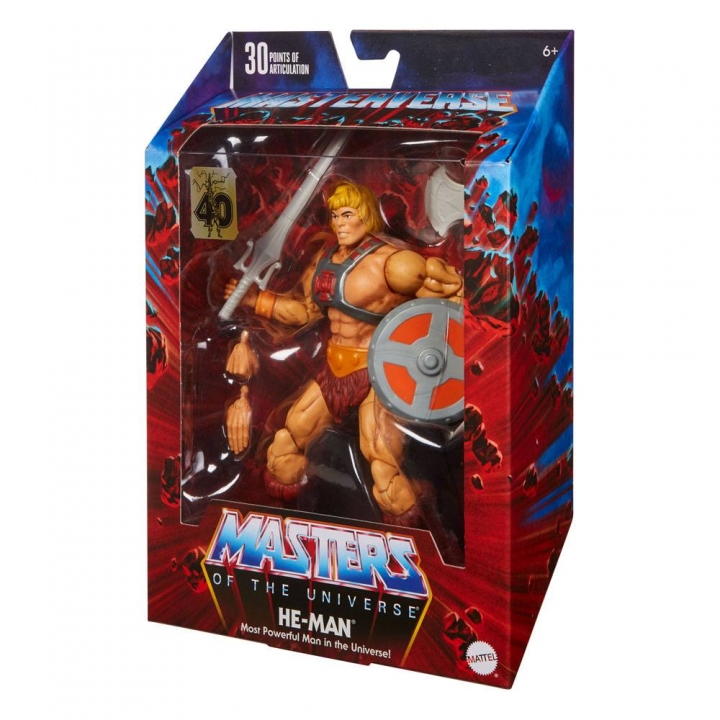 Masters of the Universe Masterverse Action Figure 2022 40th Anniversary He-Man 18 cm